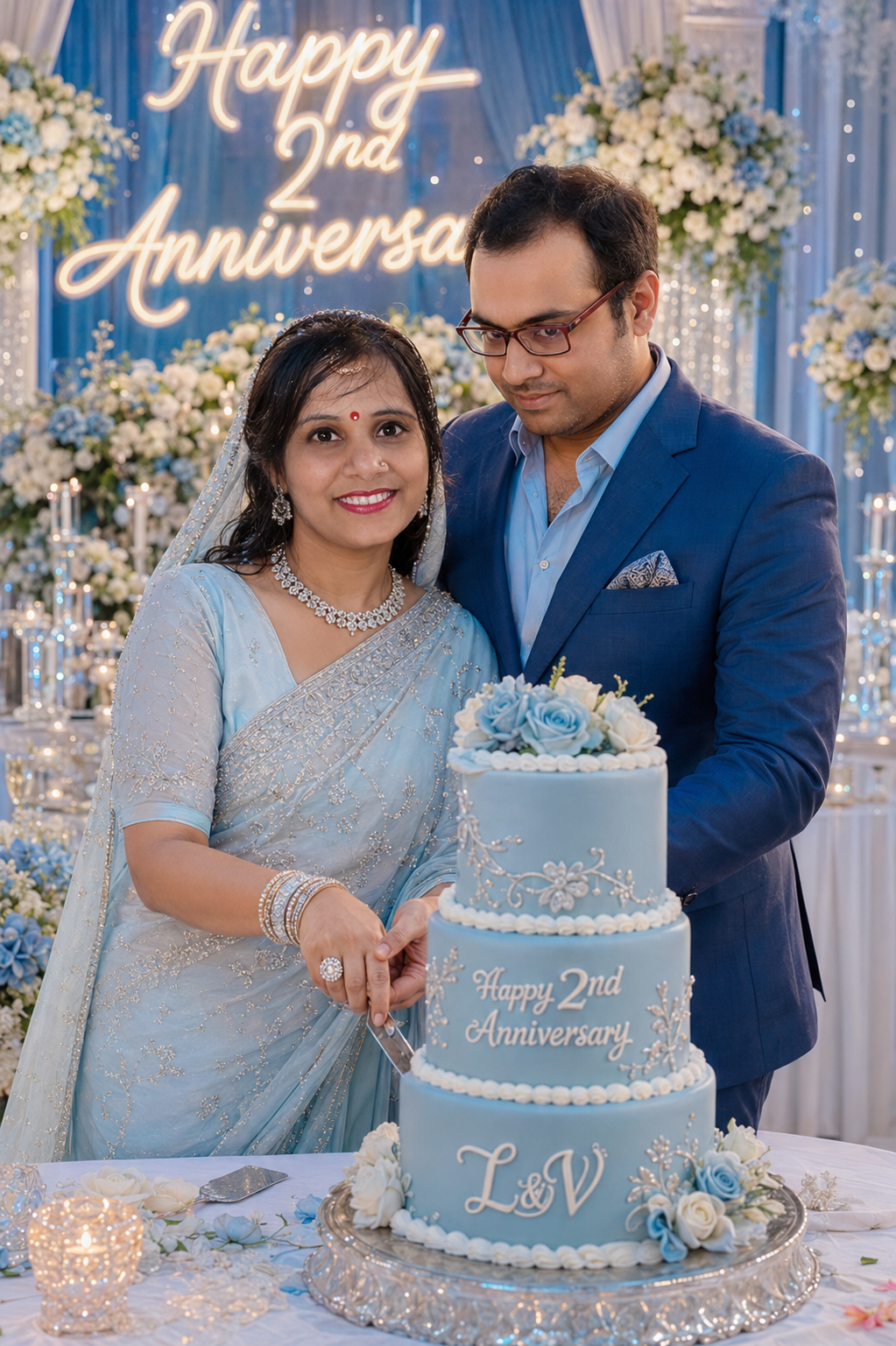 2nd Anniversary Cake cutting