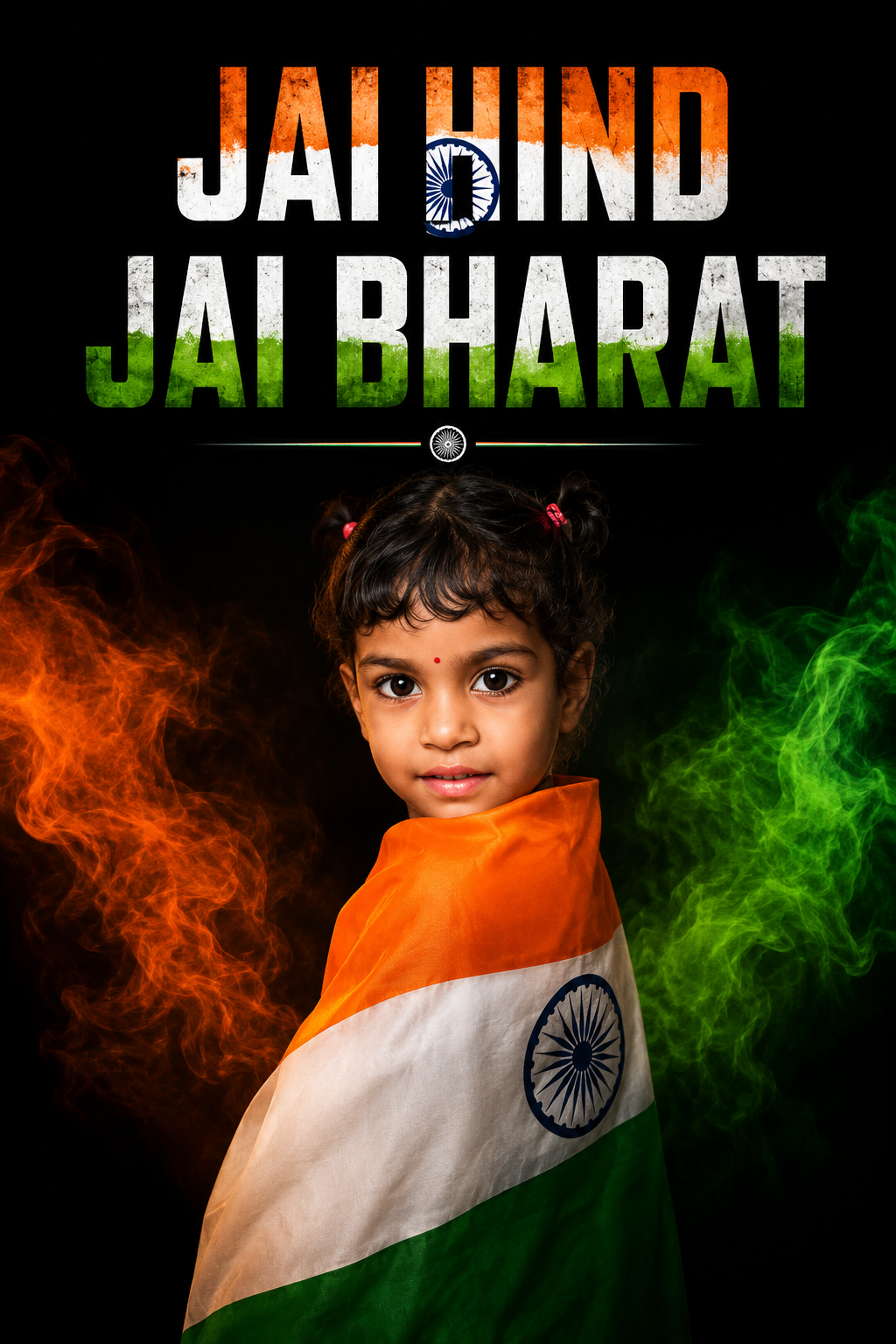 JAI HIND JAI BHARAT Pose